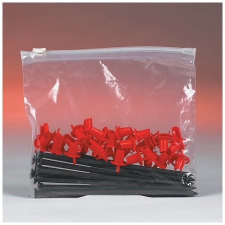 Bsc Preferred 20 x 20'' - 3 Mil Slide-Seal Reclosable Poly Bags, 100PK BUY00020245